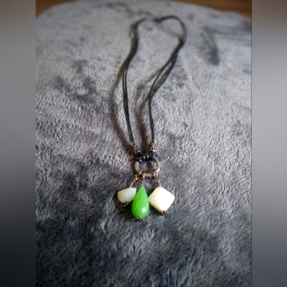 Natural stone Aventurine necklace